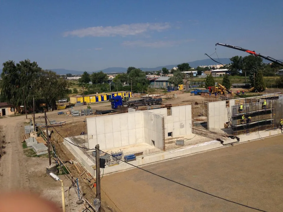 Trebišov - odkanalizovanie ulíc a rozšírenie kapacity ČOV – fotografia realizácie 4